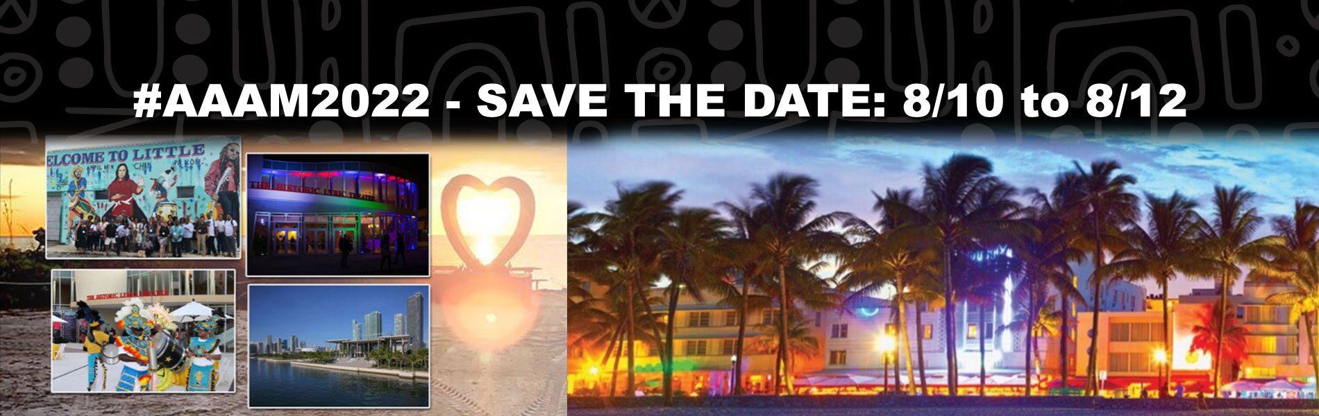 2022 AAAM conference save the date