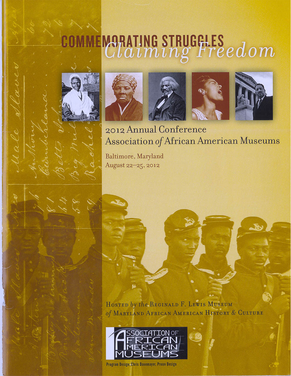 AAAM 2012 conference booklet cover